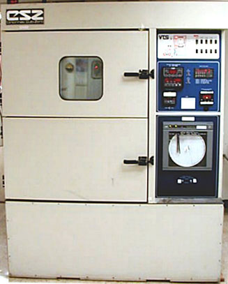 Automatic thermal shock chamber